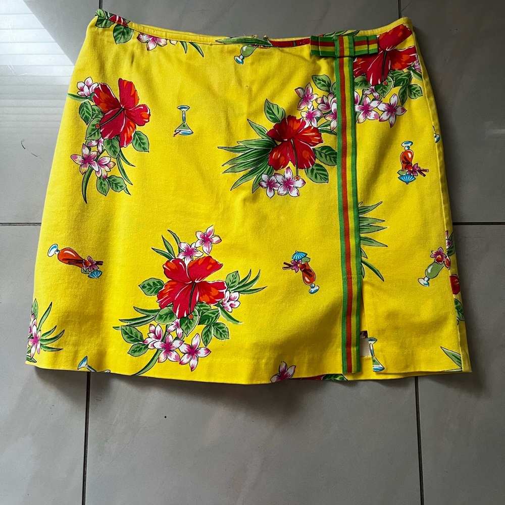 Bamboo traders tropical skort